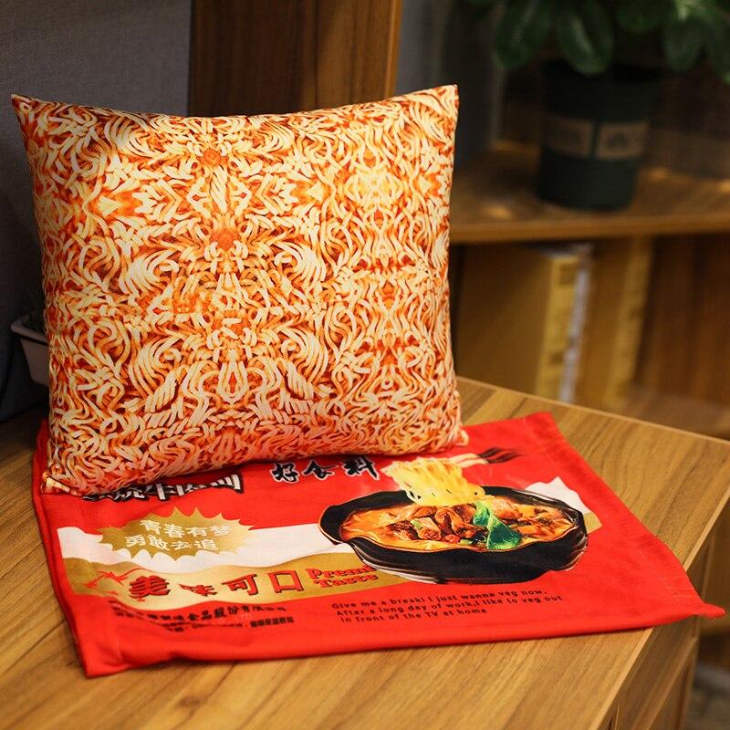 Instant Noodle Plushie Pillow