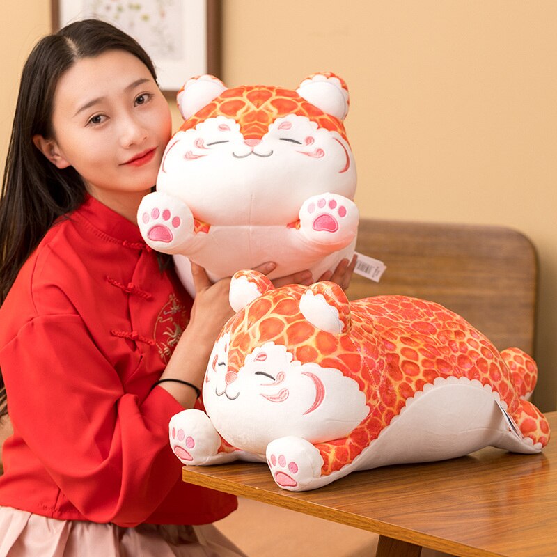 Kawaii Chubby Orange Leopard