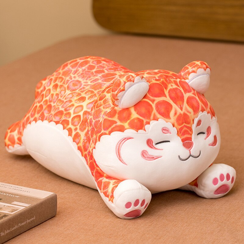 Kawaii Chubby Orange Leopard
