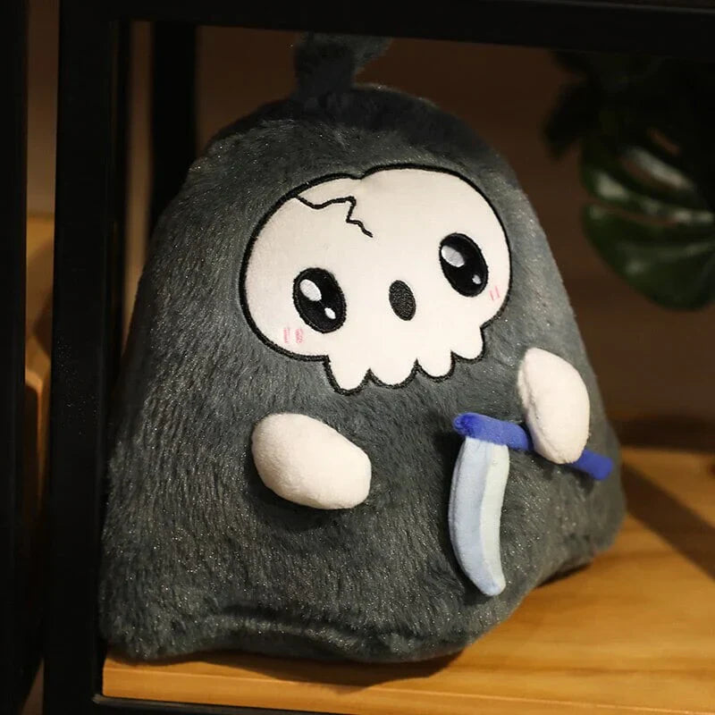 Kawaii Grim Reaper & Ghost Halloween Plushies | NEW