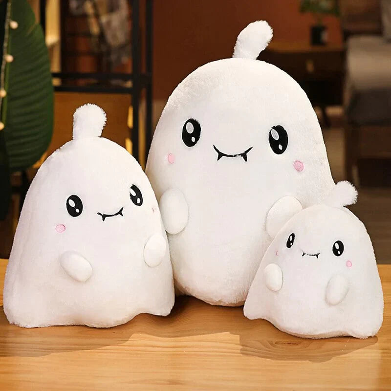 Kawaii Grim Reaper & Ghost Halloween Plushies | NEW