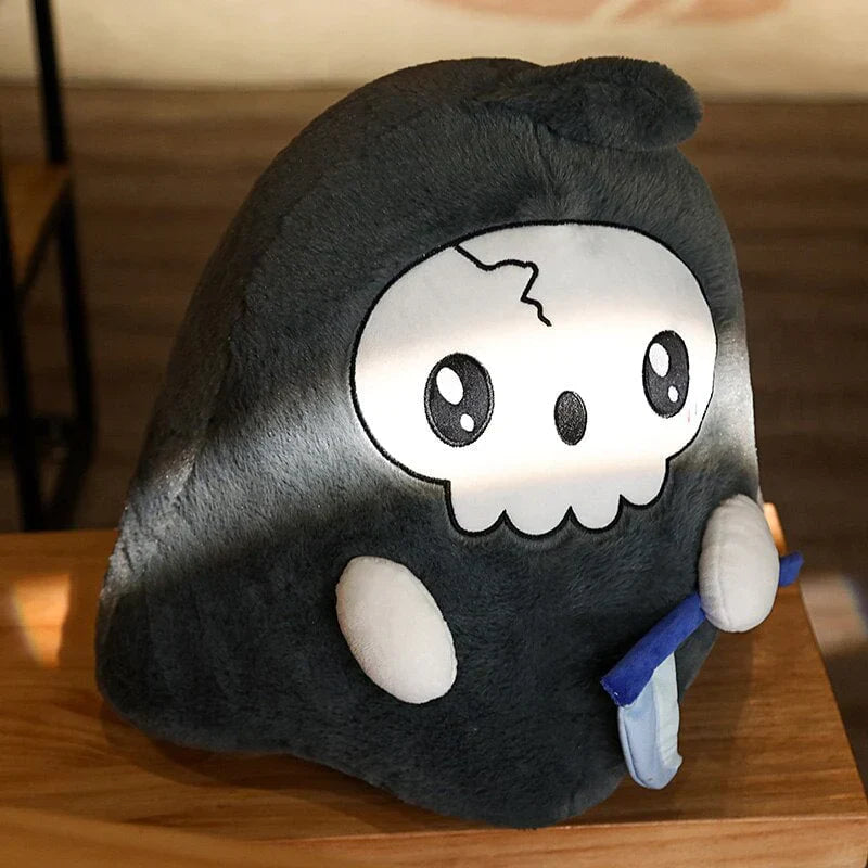 Kawaii Grim Reaper & Ghost Halloween Plushies | NEW