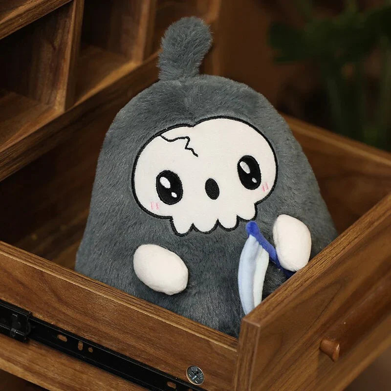 Kawaii Grim Reaper & Ghost Halloween Plushies | NEW