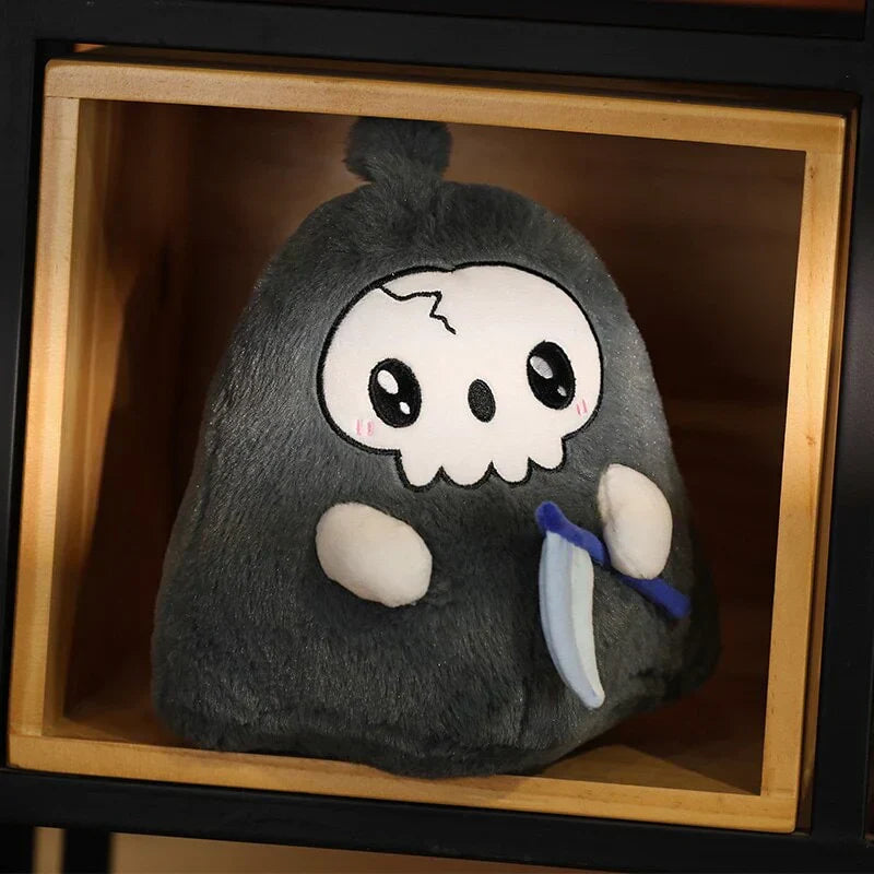 Kawaii Grim Reaper & Ghost Halloween Plushies | NEW