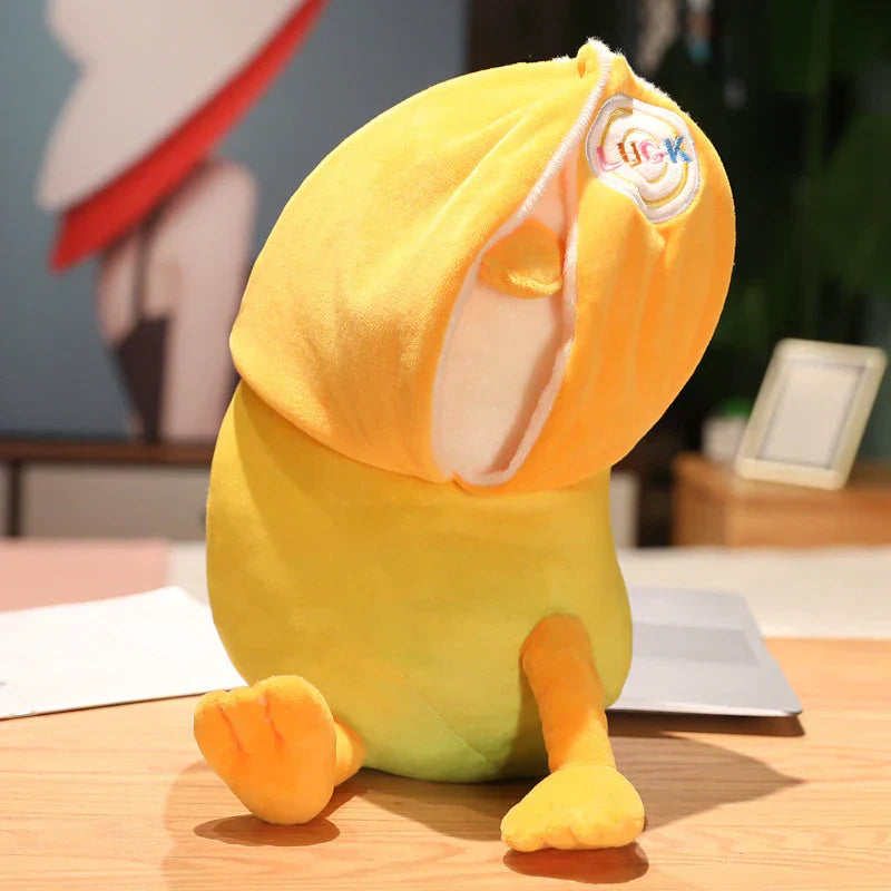 Kawaii Lazy Shy Mango Duck Plushie | NEW