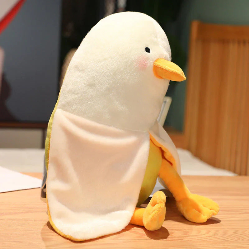 Kawaii Lazy Shy Mango Duck Plushie | NEW