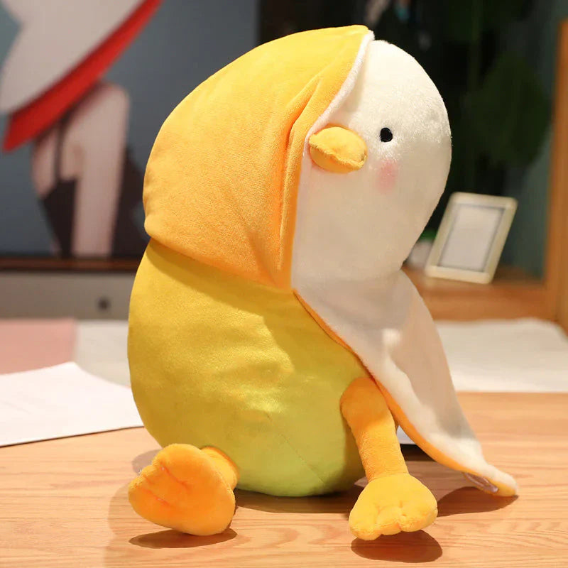 Kawaii Lazy Shy Mango Duck Plushie | NEW