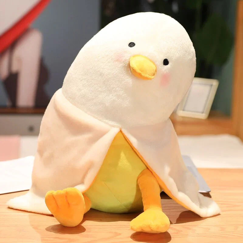 Kawaii Lazy Shy Mango Duck Plushie | NEW