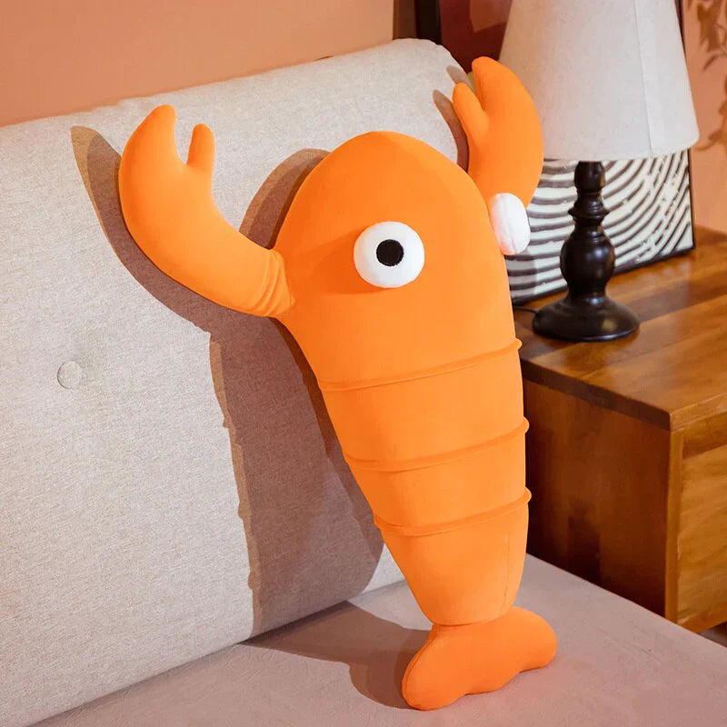 Kawaii Orange Crab & Lobster Plushie | NEW