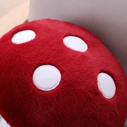 Kawaii Red Mushroom Plush