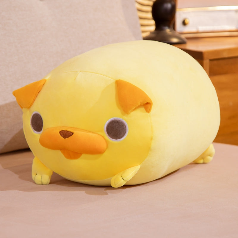Kawaii Yellow Pug Plushies
