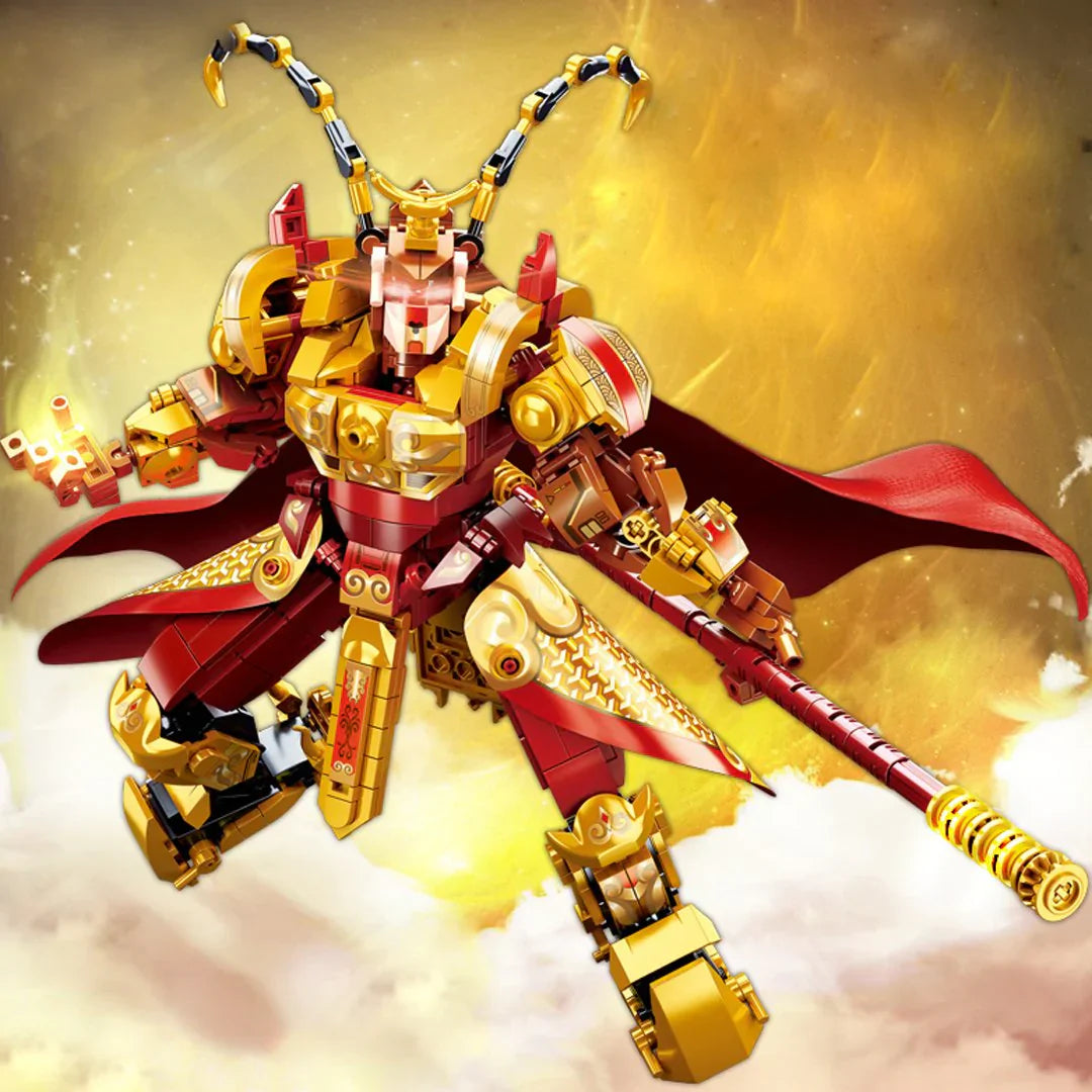 Legendary Royal Monkey King Building Block Set | 610+ Pcs