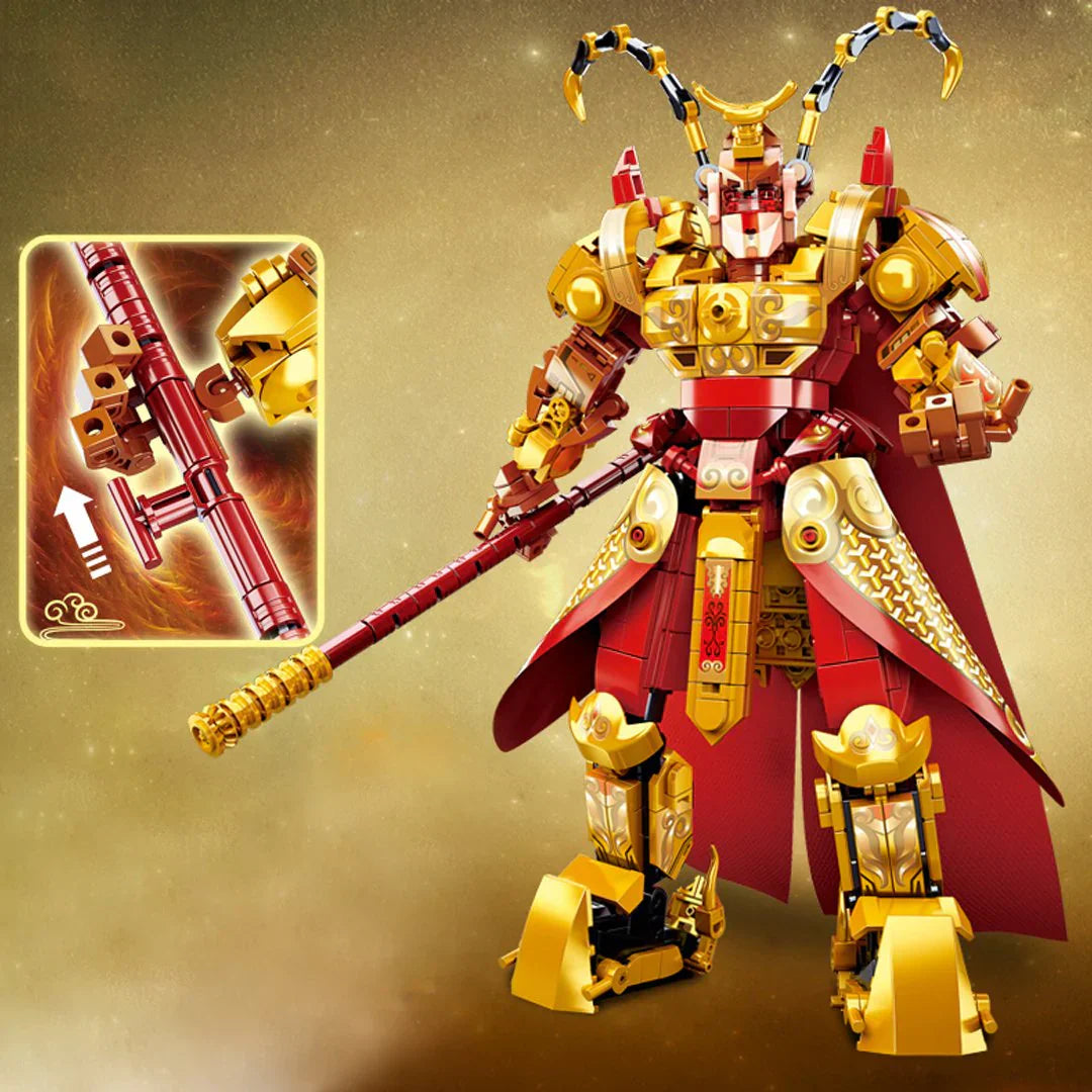 Legendary Royal Monkey King Building Block Set | 610+ Pcs