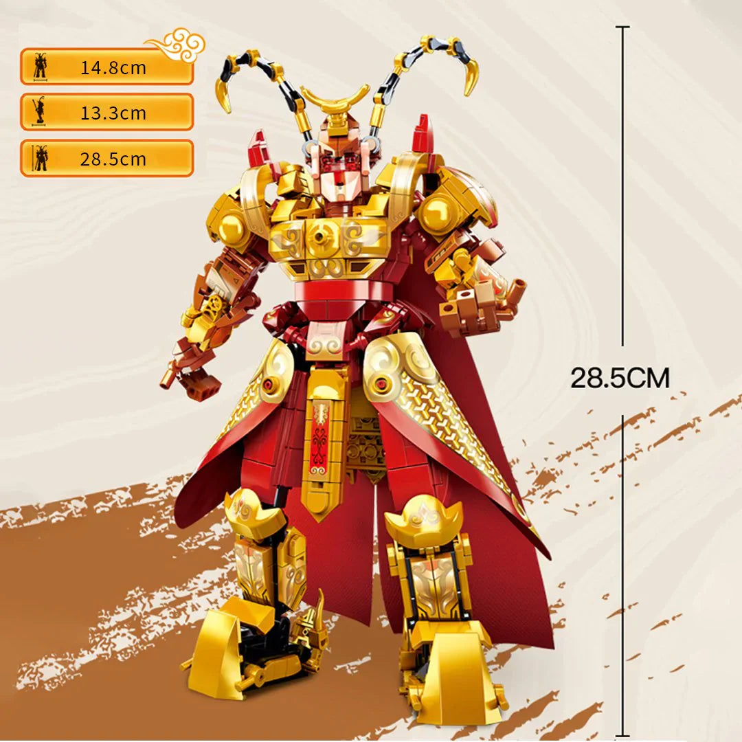 Legendary Royal Monkey King Building Block Set | 610+ Pcs