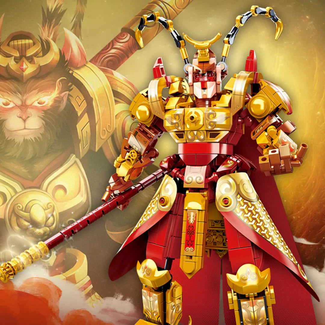 Legendary Royal Monkey King Building Block Set | 610+ Pcs