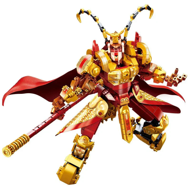 Legendary Royal Monkey King Building Block Set | 610+ Pcs