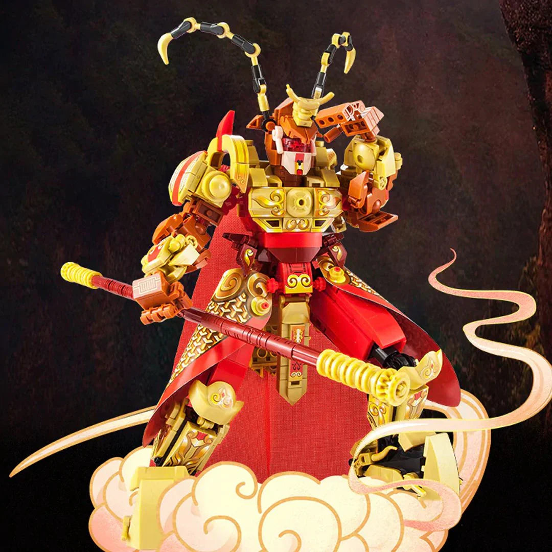 Legendary Royal Monkey King Building Block Set | 610+ Pcs