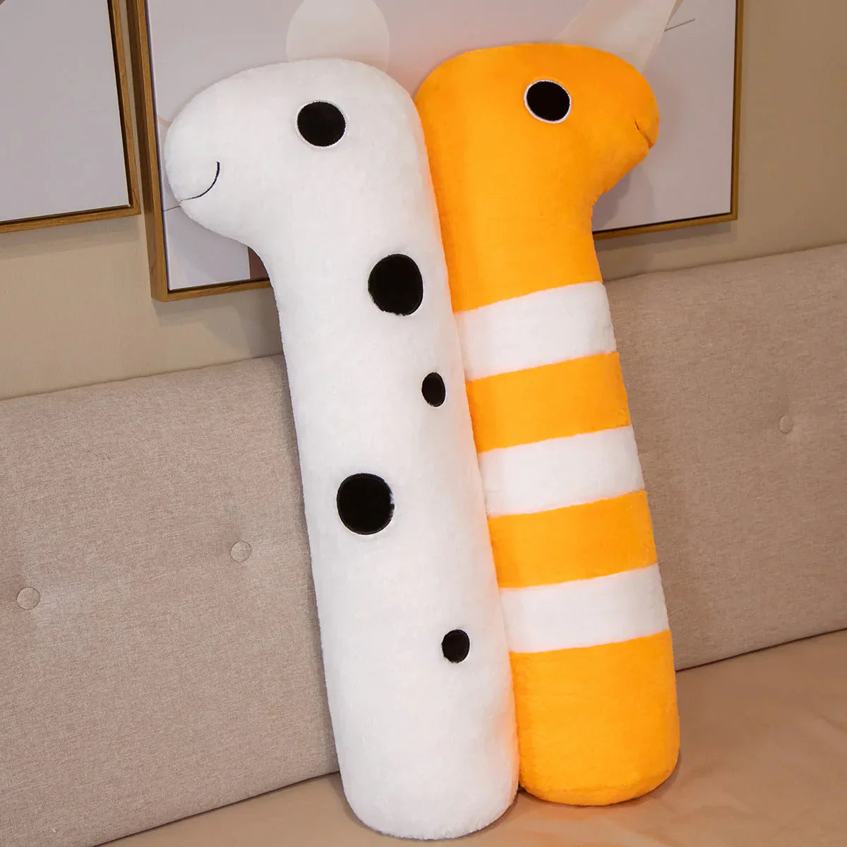 Long Ocean White Orange Eel Plushies | NEW