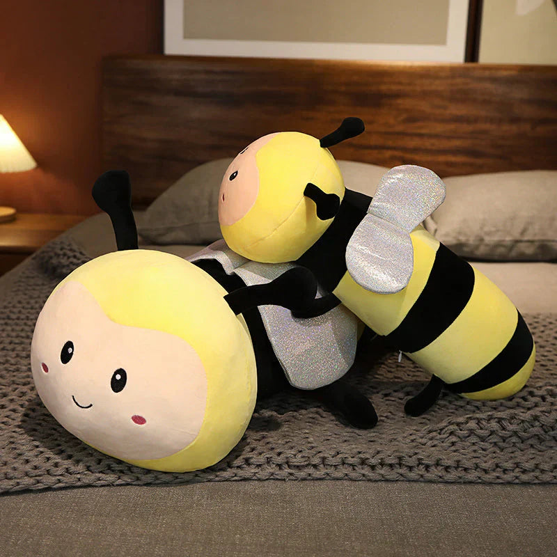 Long Snuggly Bee Wasp Plushie | Cute Insect Toy