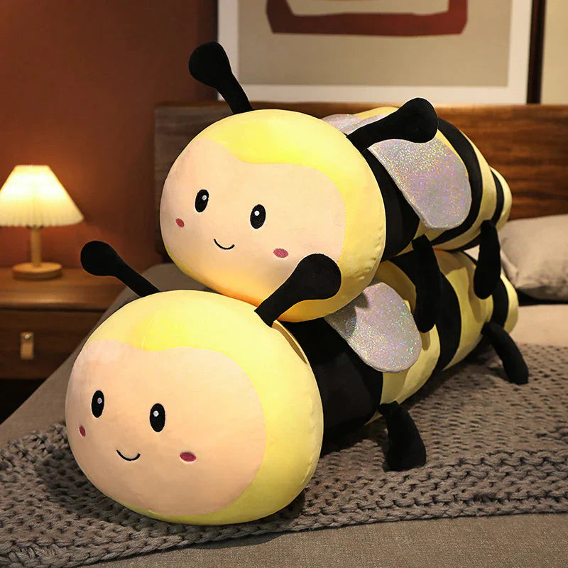 Long Snuggly Bee Wasp Plushie | Cute Insect Toy