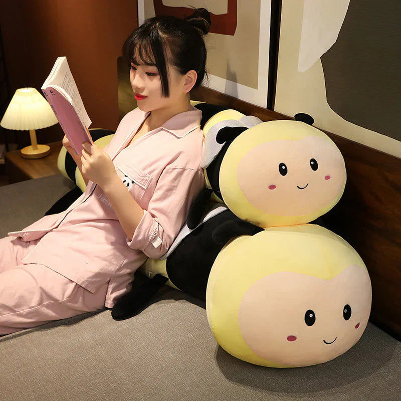 Long Snuggly Bee Wasp Plushie | Cute Insect Toy