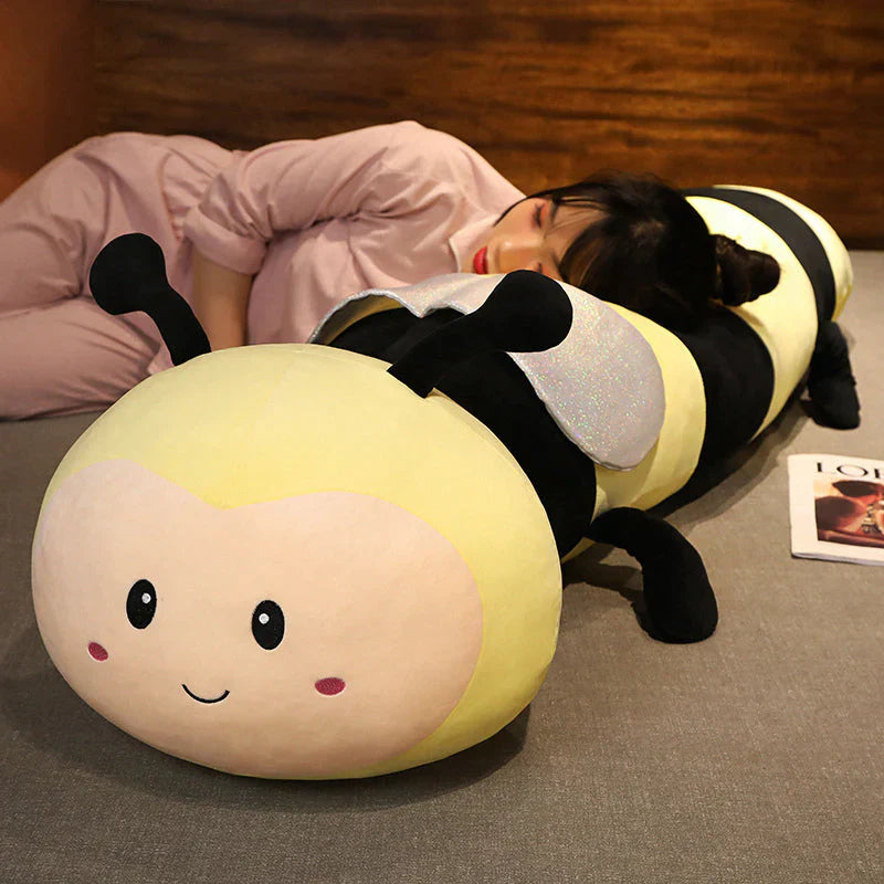 Long Snuggly Bee Wasp Plushie | Cute Insect Toy