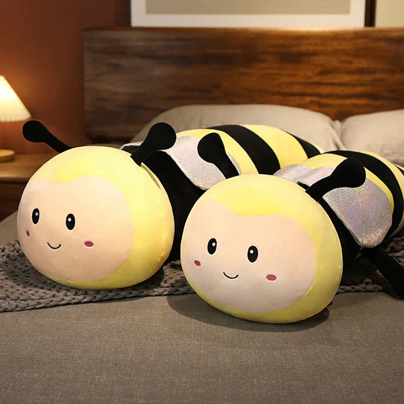 Long Snuggly Bee Wasp Plushie | Cute Insect Toy