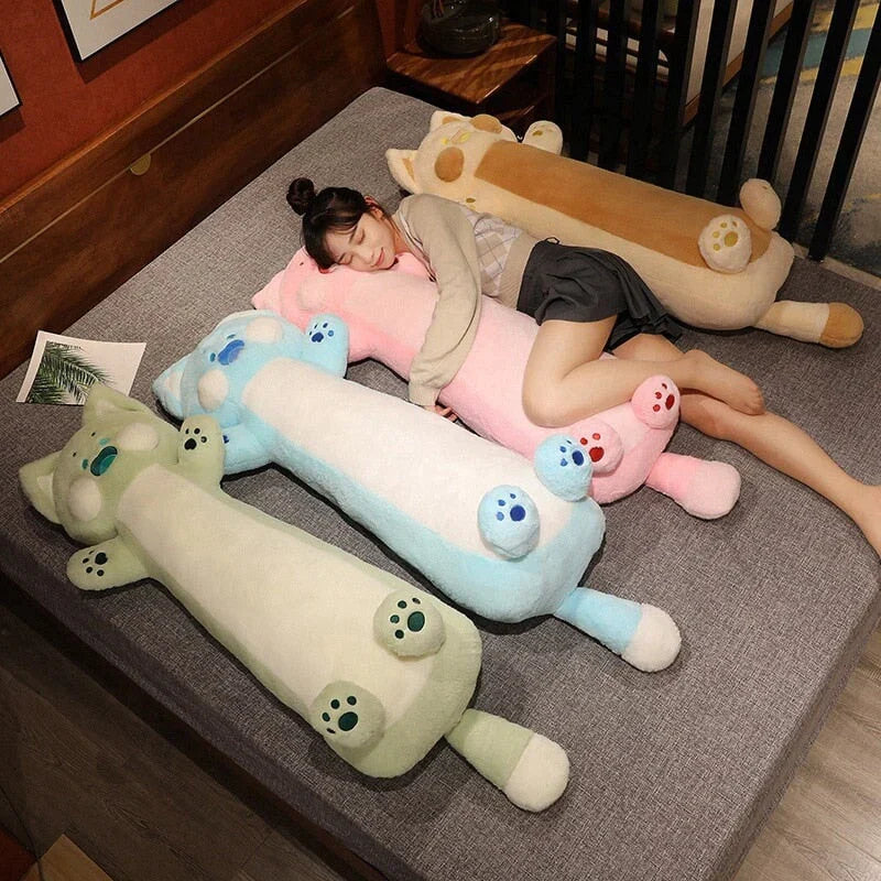 Long Snuggly Fluffy Fox Plushies | NEW