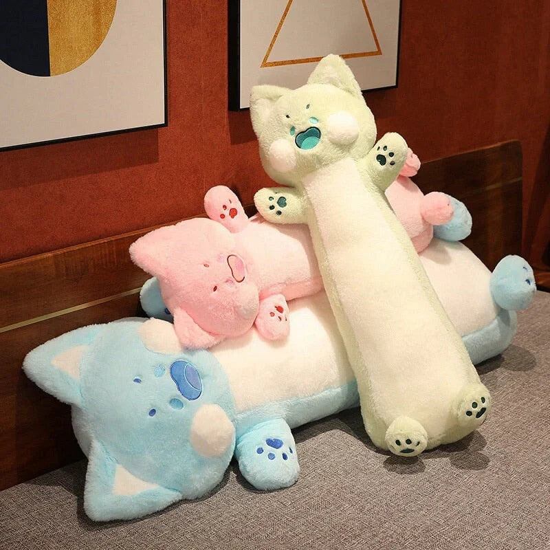 Long Snuggly Fluffy Fox Plushies | NEW