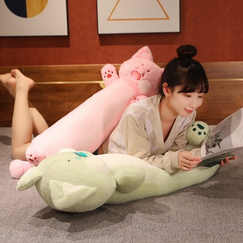Long Snuggly Fluffy Fox Plushies | NEW