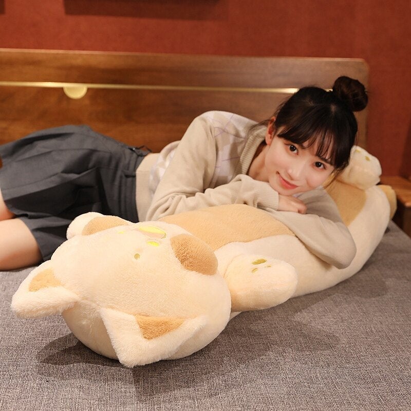 Long Snuggly Fluffy Fox Plushies | NEW