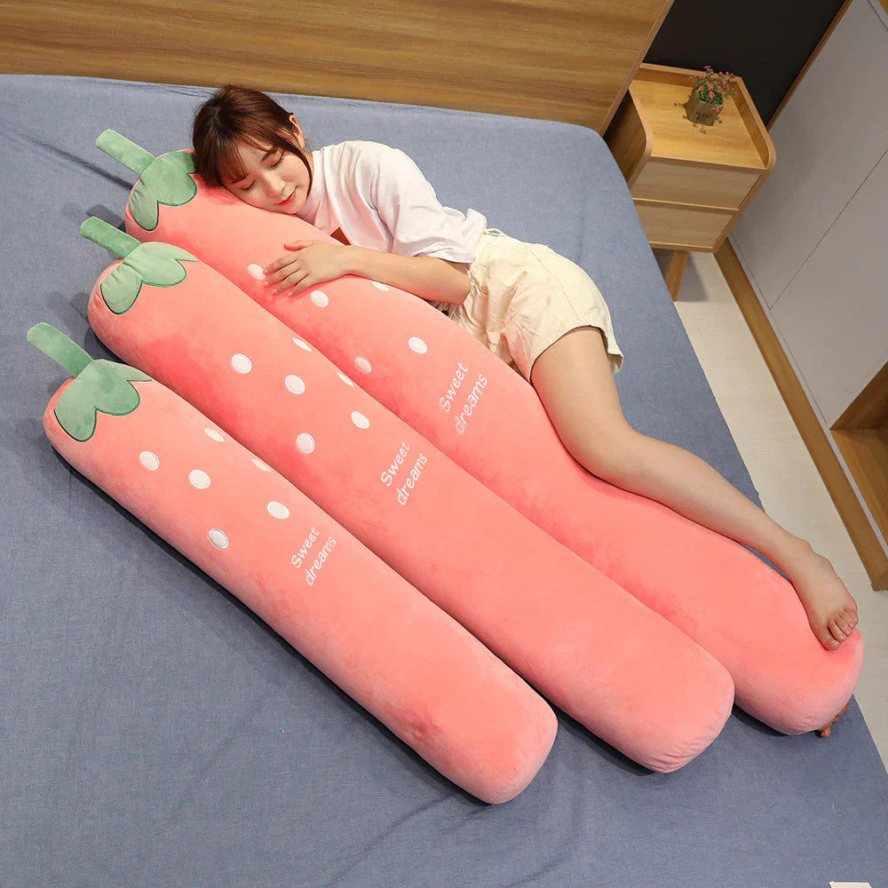Long Snuggly Kawaii Fruit Plushie Collection | NEW