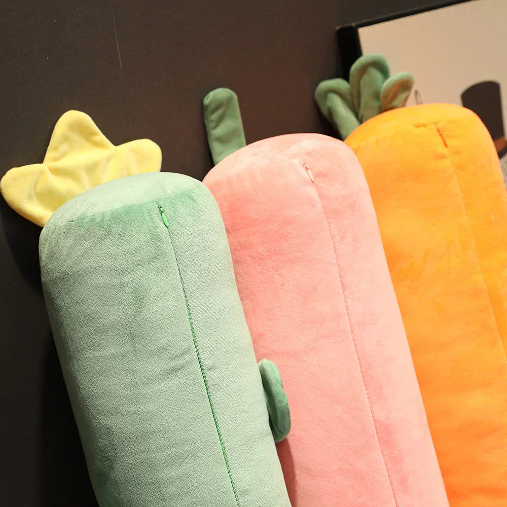 Long Snuggly Kawaii Fruit Plushie Collection | NEW