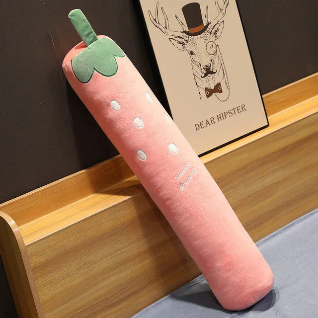 Long Snuggly Kawaii Fruit Plushie Collection | NEW