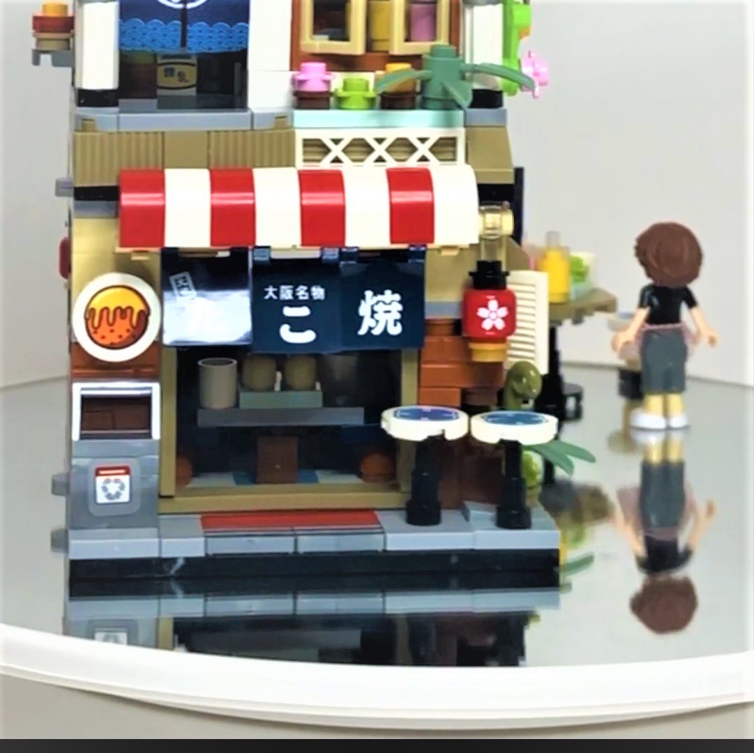 Micro Takoyaki Octopus Balls Building Sets