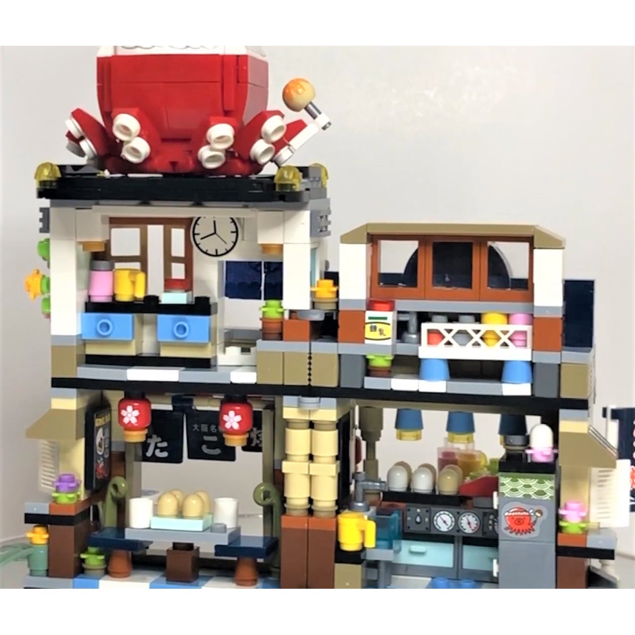Micro Takoyaki Octopus Balls Building Sets