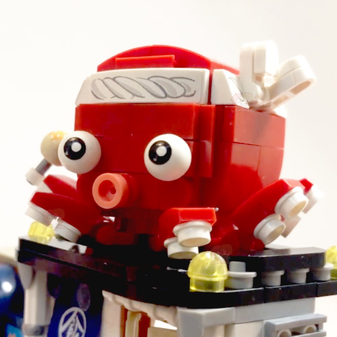 Micro Takoyaki Octopus Balls Building Sets