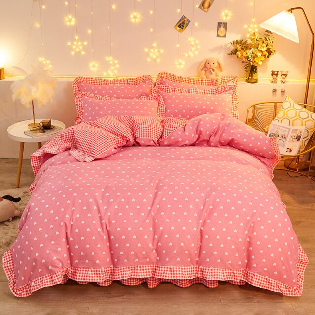 Kawaii Hearts Bedding | Millions of Hearts Duvet Set
