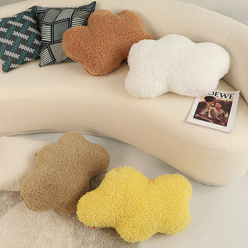 Nordic Fluffy Cloud Plushie Pillow
