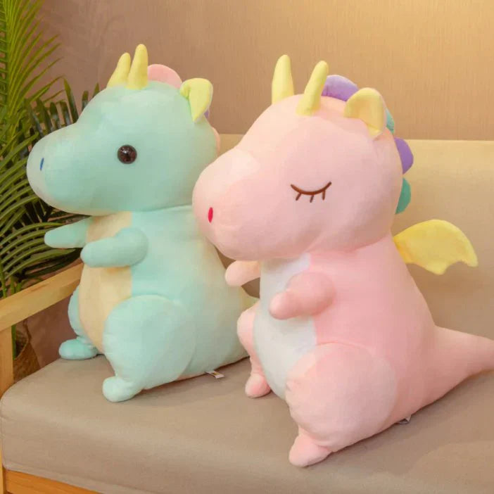 Piper and Blake the Pastel Dragon Friends