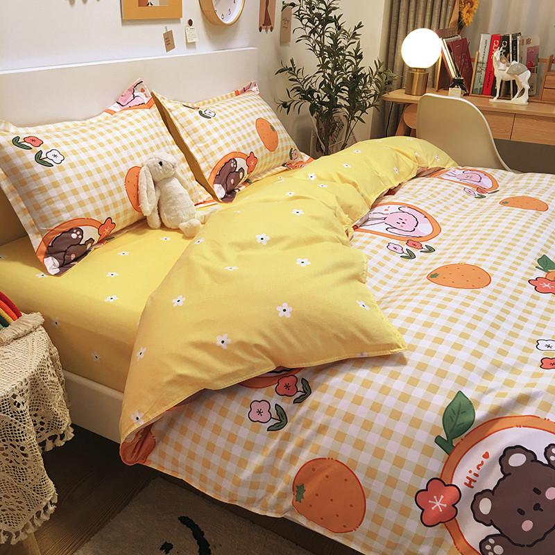 Rabbit Teddy Bear Bedding | Cute Animal Duvet Set