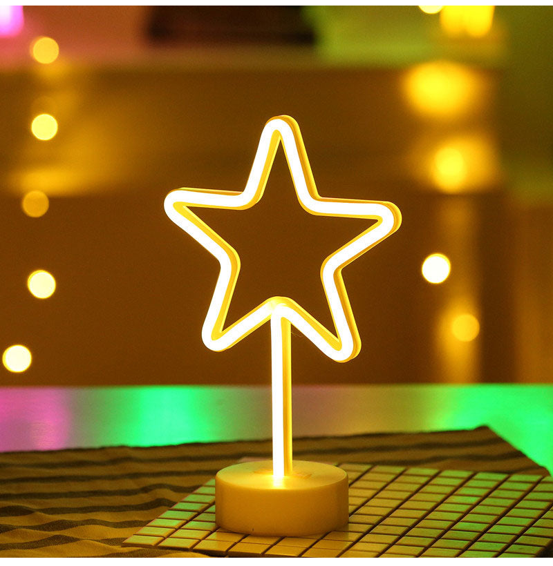 Rainbow Unicorn Cat LED Neon Glow Night Light Collection