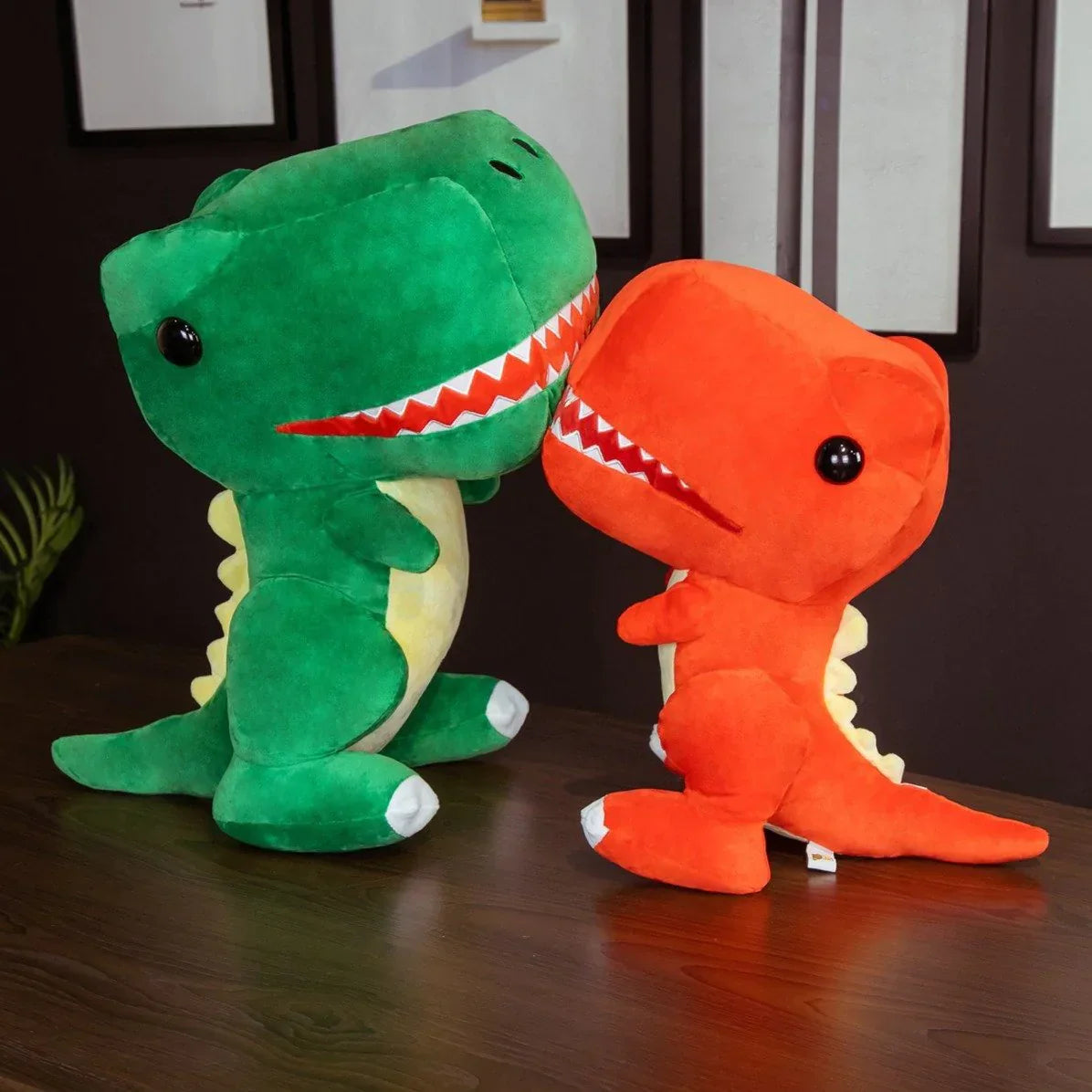 Rexi and Lexi the Bighead Dinosaurs