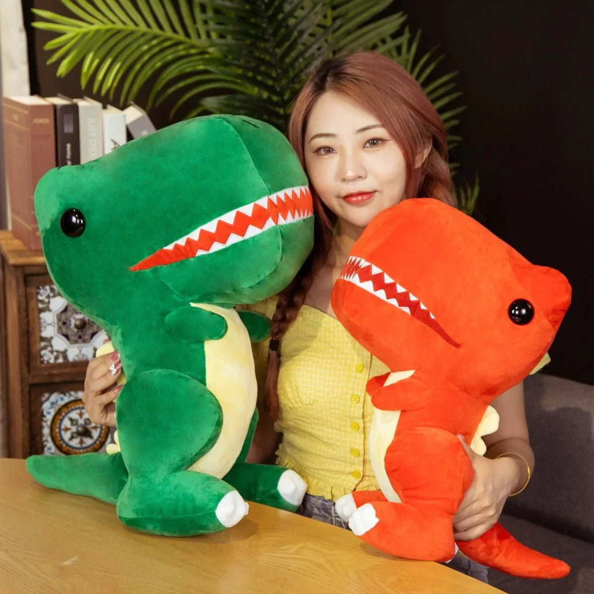 Rexi and Lexi the Bighead Dinosaurs