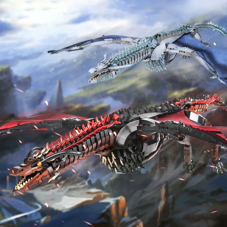 Ryuza & Hakura the Fierce Dragons
