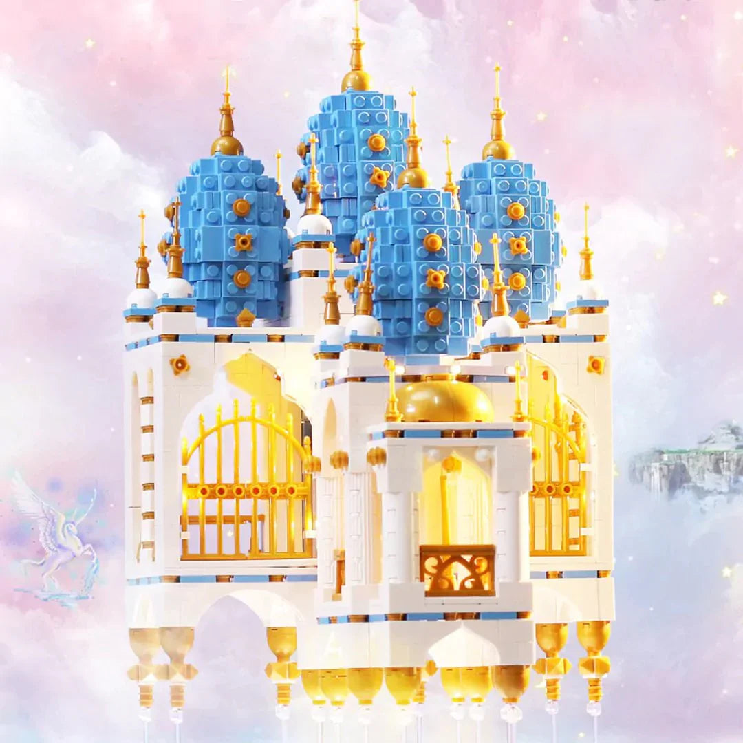 Royal Floating Palace Building Block Set with LED Lights | 2860+ Pcs