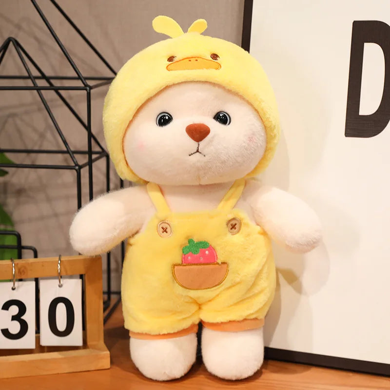 Kawaii Giant Bear Cosplay Panda Doll Creative Plush Toy Cartoon Zoo Animal Plushie