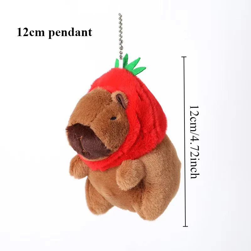 Capybara Plush Toy Set – Mommy & 4 Baby Capybara Dolls