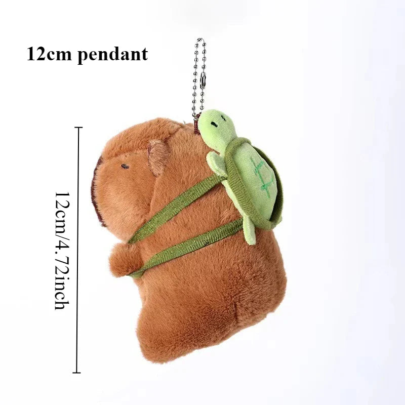 Capybara Plush Toy Set – Mommy & 4 Baby Capybara Dolls