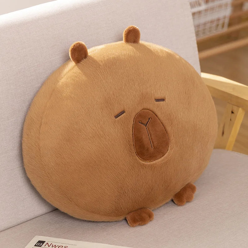 Capybara Sacabambaspis Pillow – A Whimsical Creature Combo for Cozy Days